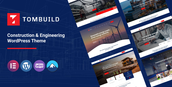 Tombuild - Construction & Engineering WordPress Theme Tombuild - Construction & Engineering WordPress Theme