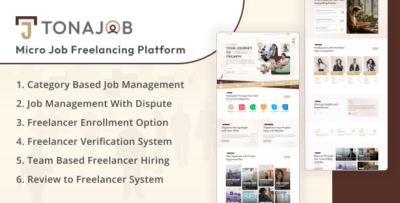 TonaJob - MicroJob Freelancing Platform