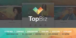 TopBiz - Responsive Corporate WordPress Theme