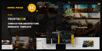 Trustbook - Construction Architecture Renovate Template