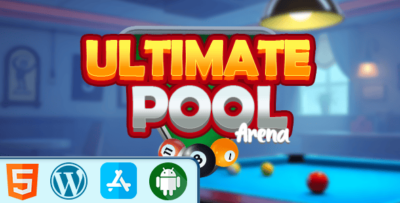 Ultimate Pool Arena - HTML5 Construct3 Game