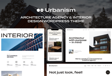 Urbanism - Architecture Agency & Interior Design WordPress Theme