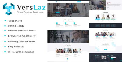 Verslaz - Business Consulting and Professional Services HTML Template