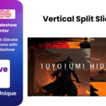 Vertical Split Slideshow Addon