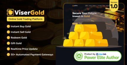 ViserGold - Online Gold Trading Platform