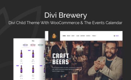 WP Zone – Divi Brewery