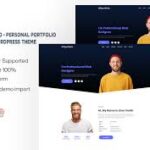 WPportfolio - Personal Portfolio One page WordPress Theme