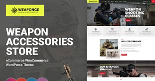 Weaponce - Gun Training, Shooting Club and Weapon WooCommerce Theme