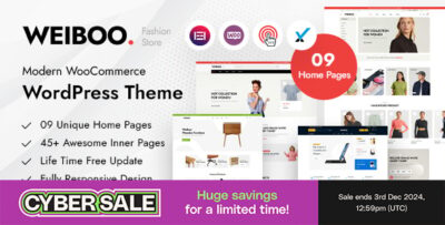 Weiboo - Multipurpose WooCommerce Theme