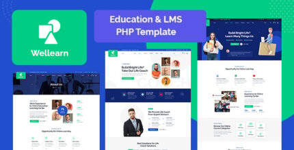 Wellern - Coach Online Courses PHP Template