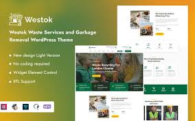 Westok - Waste Services and Garbage Removal WordPress Theme