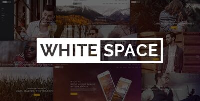 WhiteSpace - Portfolio Agency Website Template