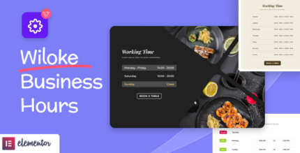 Wiloke Business Hours For Elementor