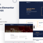 WineClub - Wine Store Elementor Template Kit