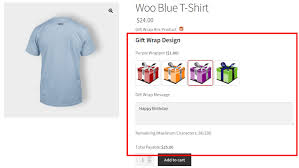 WooCommerce - Gift Wrapper