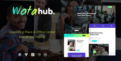 WotaHub Coworking Space WordPress Theme