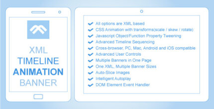 XML Timeline Animation Banner