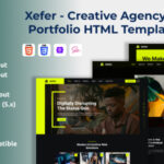 Xefer - Creative Agency & Portfolio HTML Template