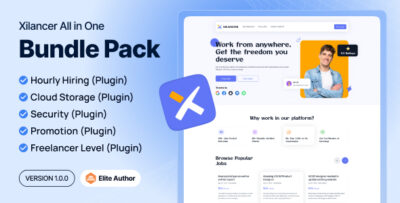 Xilancer Bundle - Freelancer Marketplace Platform with Services & Projects