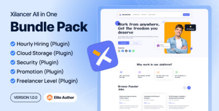 Xilancer Bundle – Freelancer Marketplace Platform with Services & Projects