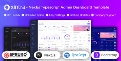 Xintra - Page Router Nextjs Typescript Admin Template