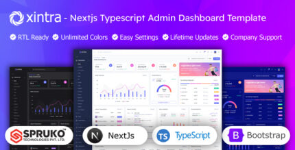 Xintra - Page Router Nextjs Typescript Admin Template