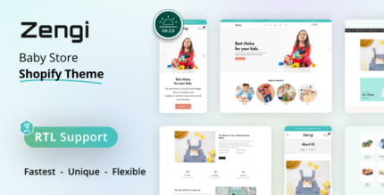 Zengi - Baby Store Shopify Theme OS 2.0