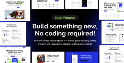 Zubaz - SaaS & Startup WordPress Theme