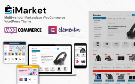 iMarket - Multi-vendor Marketplace WooCommerce WordPress Theme