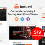 industi - Industry & Factory WordPress Theme