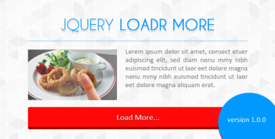 jQuery Loadr More