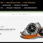 Aelcon Fashion and watch Stores PrestaShop Theme