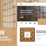 Babun - Aluminum and Glass Installation and Repair Services Elementor Template Kit
