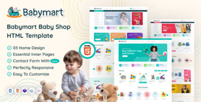 Babymart – Baby Shop HTML Template