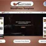 Baccy Cigars - Cigars & Tobacco WordPress Theme