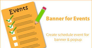 Banner for Events - Your Schedule Events with Banners (WordPress Plugin)