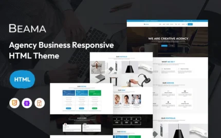 Beama - Agency Business WordPress Theme