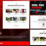 Bikeo - Cycling Club Elementor Template Kit