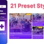 Blog Post Tiles WordPress Plugin For Elementor