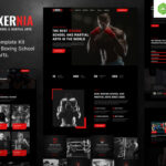 Boxernia – Boxing School & Martial Arts Elementor Template Kit