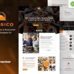 Caterico - Catering Services & Restaurant Elementor Template Kit
