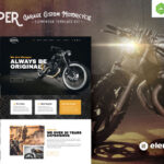 Chooper - Custom Motorcycle Garage Elementor Template Kit