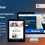 Clinar - Maintenance and Cleaning Service Responsive WordPress Theme