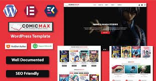 Comic Max - Anime & Manga Stories WordPress Theme