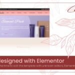 Cosmetix - Cosmetics, Make-Up Studio, Women Hairdresser Wordpress Theme