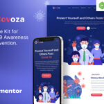 Covoza – Covid- Awareness & Prevention Elementor Template Kit