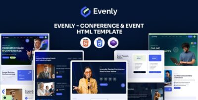 Evenly - Conference & Event HTML Template