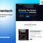 Eventech - Tech Event Conference & Expo Elementor Template Kit