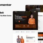 Fastkey Locksmith and Key Maker Service Elementor Template Kit