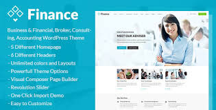 Finence - Financial & Commercial WordPress Theme